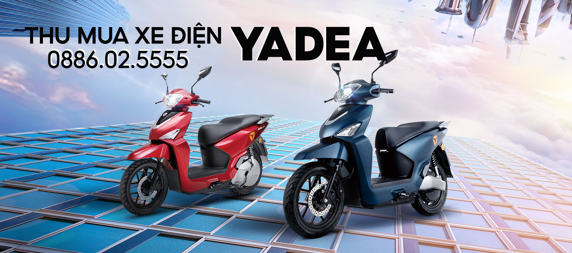 Thu mua xe điện Yadea tại HCM, Bình Dương, Long An, Tây Ninh